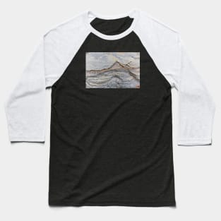 Beach side intimate rock texture Baseball T-Shirt